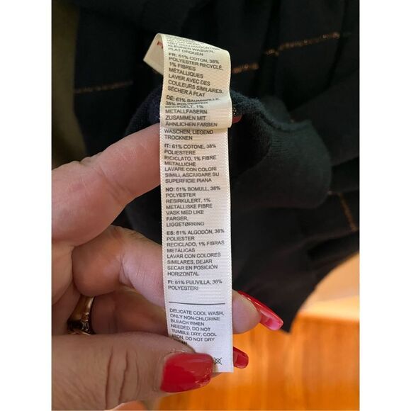 Fat Face Fiona Navy Striped Knit Sweater Dress sz 14 NWT - Picture 10 of 10